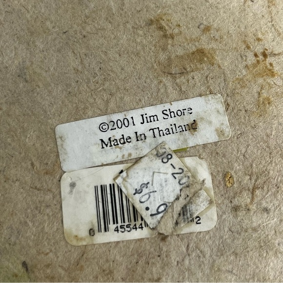 jim shore round cardboard hat boxes with lids folk art quilt pattern - Picture 5 of 10